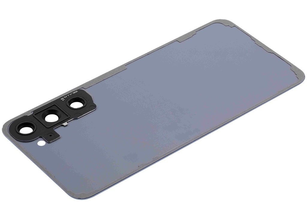 Vitre arrière avec lentille caméra compatible SAMSUNG S23 Plus 5G - Sans logo - Aftermarket Plus - Bleu