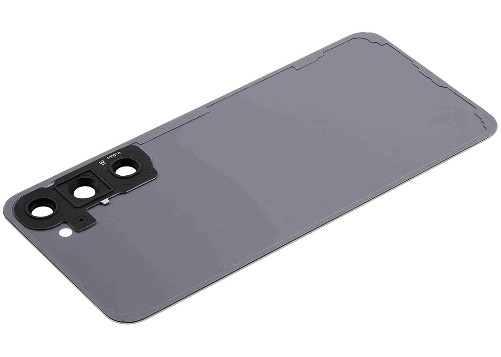 Vitre arrière avec lentille caméra compatible SAMSUNG S23 Plus 5G - Sans logo - Aftermarket Plus - Citron Vert