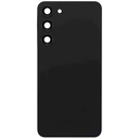 Vitre arrière avec lentille caméra compatible SAMSUNG S23 Plus 5G - Sans logo - Aftermarket Plus - Phantom Black