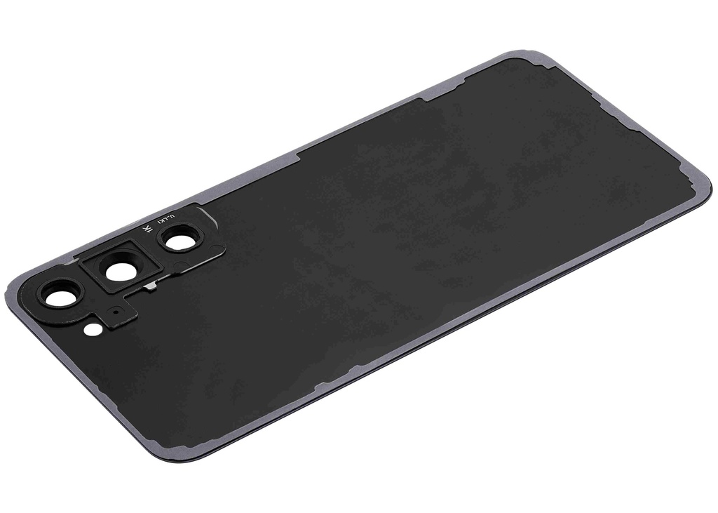 Vitre arrière avec lentille caméra compatible SAMSUNG S23 Plus 5G - Sans logo - Aftermarket Plus - Phantom Black