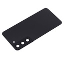 Vitre arrière avec lentille caméra compatible Samsung Galaxy S22 5G - Sans Logo - Aftermarket Plus - Phantom Black