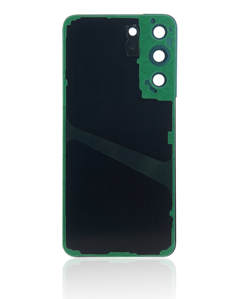 Vitre arrière avec lentille caméra compatible Samsung Galaxy S22 5G - Sans Logo - Aftermarket Plus - Vert