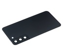 Vitre arrière avec lentille caméra compatible Samsung Galaxy S22 Plus 5G - Sans Logo - Aftermarket Plus - Phantom Black