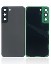 Vitre arrière avec lentille caméra compatible Samsung Galaxy S22 Plus 5G - Sans Logo - Aftermarket Plus - Graphite