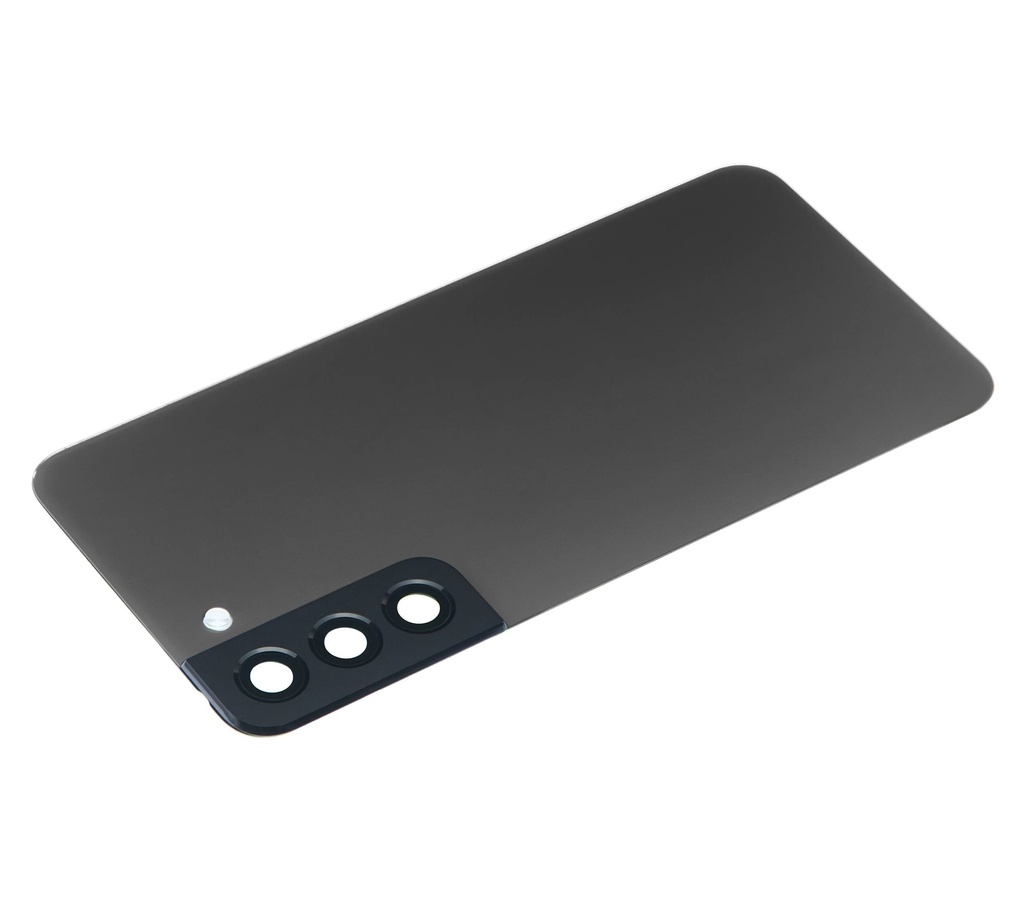 Vitre arrière avec lentille caméra compatible Samsung Galaxy S22 Plus 5G - Sans Logo - Aftermarket Plus - Graphite