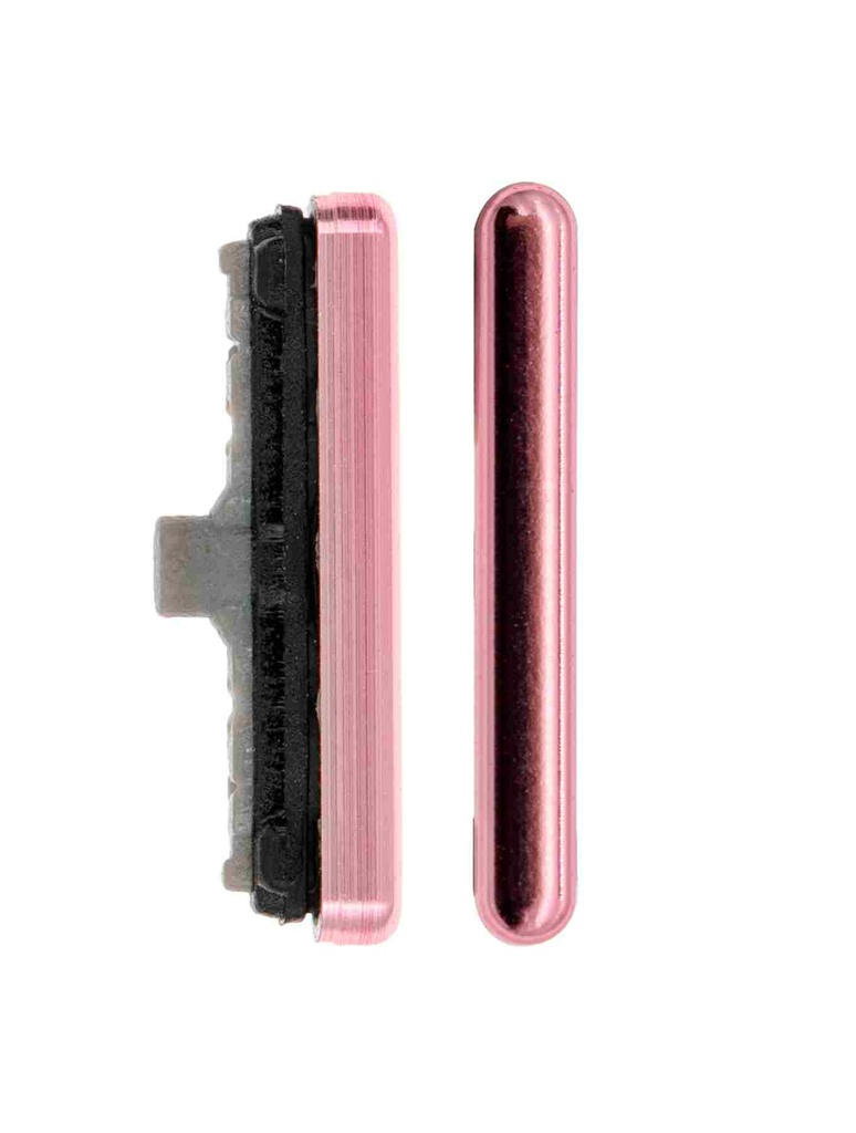 Boutons Power et volume compatibles SAMSUNG S20 et S20 Plus - Nuage Rose