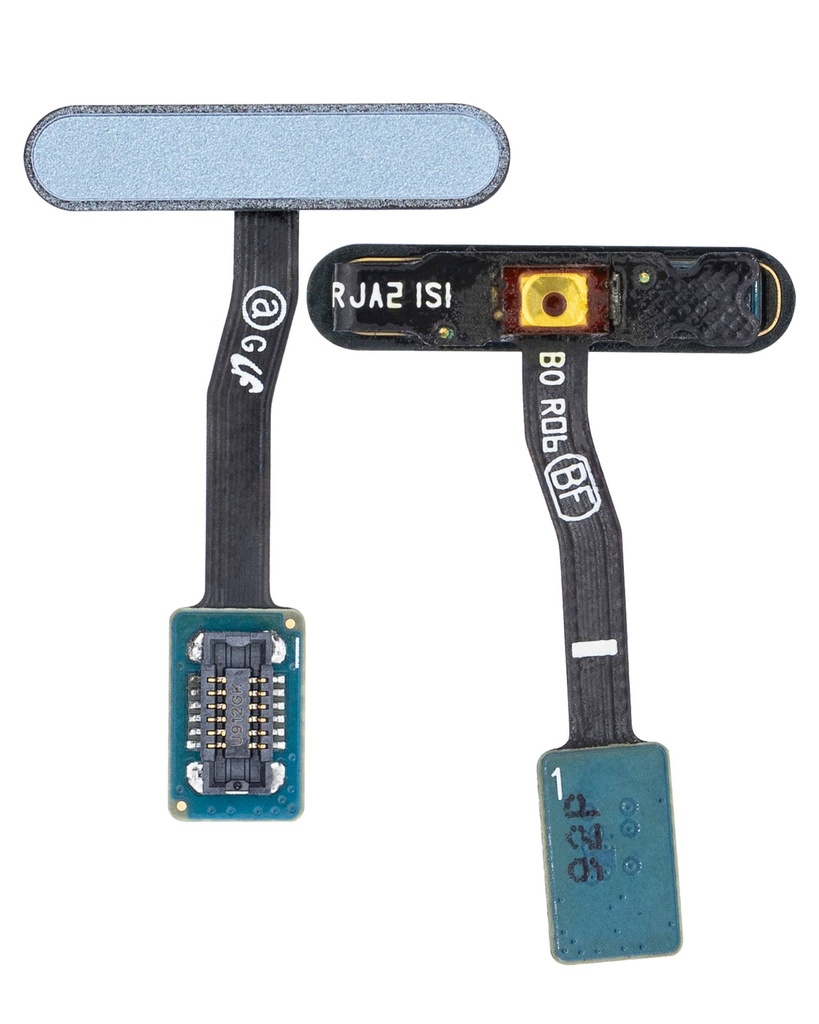Lecteur d'empreintes digitales avec nappe bouton power compatible Samsung S10E - Prism Blue