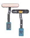 Lecteur d'empreintes digitales avec nappe bouton power compatible Samsung S10E - Flamingo Pink