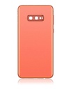 Vitre arrière avec lentille caméra pour Samsung Galaxy S10E - SERVICE PACK - Flamingo Pink