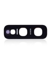 Lentille caméra arrière - verre seul avec adhésif compatible Samsung Galaxy S10E - Argent