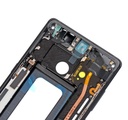 Chassis avec écouteur et boutons - compatible pour Samsung Galaxy Note 8 - Noir