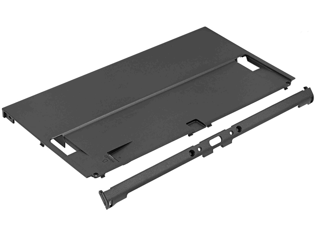 Plaque arrière avec rail inférieur pour Nintendo Switch OLED