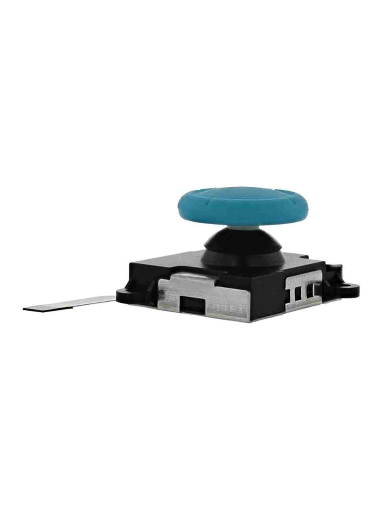 Joystick analogique 3D avec capuchon pour manette Nintendo Switch - Switch OLED - Switch Lite - Bleu