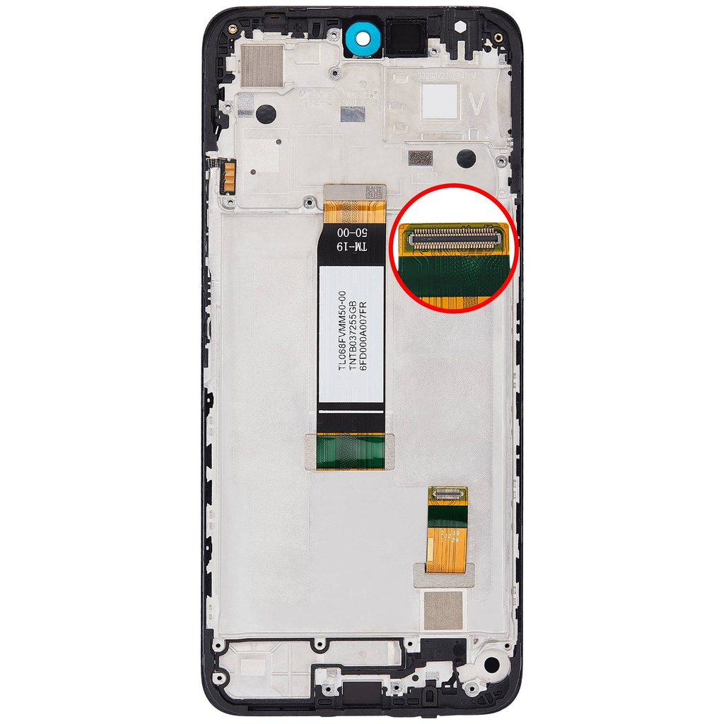 Bloc écran LCD avec châssis compatible Xiaomi Redmi 12 - Reconditionné - Toutes couleurs