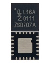 Traducteur basse tension 16 bits I2C-Bus / SMBus I / O  Contrôleur d'extension avec registres de réinitialisation de sortie d'interruption compatible modèles MacBook - NXP: PCAL6416AHF - L16A: QFN-48 Pin