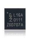 Traducteur basse tension 16 bits I2C-Bus / SMBus I / O  Contrôleur d'extension avec registres de réinitialisation de sortie d'interruption compatible modèles MacBook - NXP: PCAL6416AHF - L16A: QFN-48 Pin