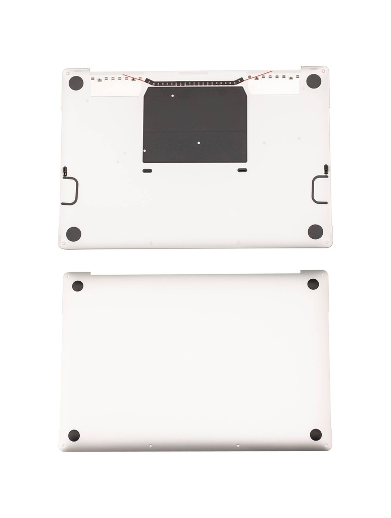 Coque inférieur compatible MacBook Pro 16" - A2141 milieu 2019 - Argent