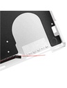 Coque - châssis inférieur - compatible MacBook Pro 13" - A2251 Milieu 2020 - Argent