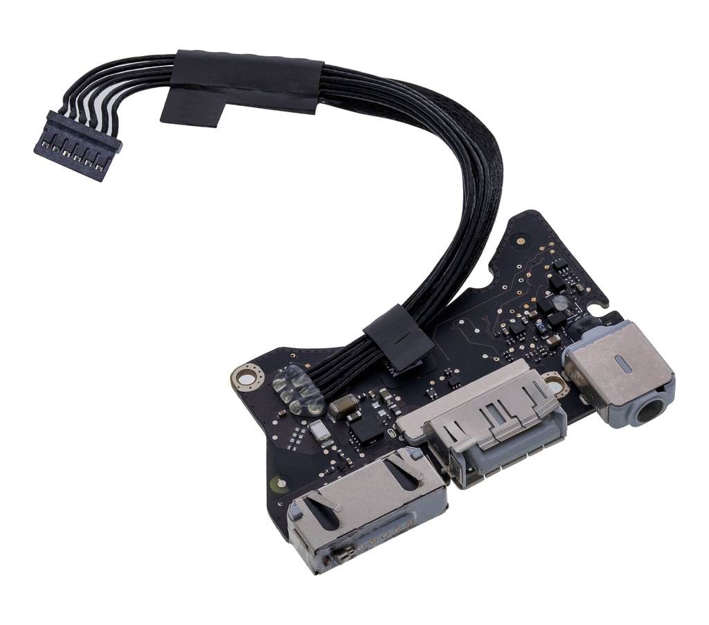 Carte E/S - MagSafe : 2 USB : Audio compatible MacBook Air 11" - A1465 milieu 2012)