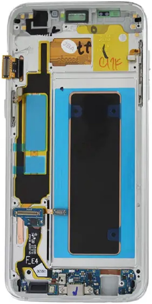 Bloc écran SAMSUNG S7 Edge - G935F - Argent - SERVICE PACK