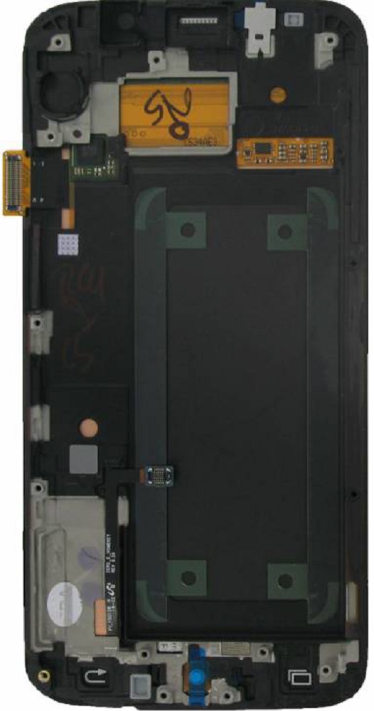 Bloc écran SAMSUNG S6 edge - G925F - Blanc - SERVICE PACK