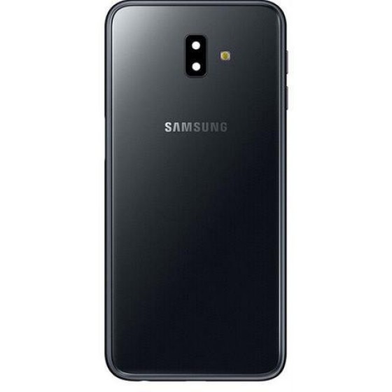 Vitre arrière pour SAMSUNG J6 Plus - J610F - SERVICE PACK - Noir