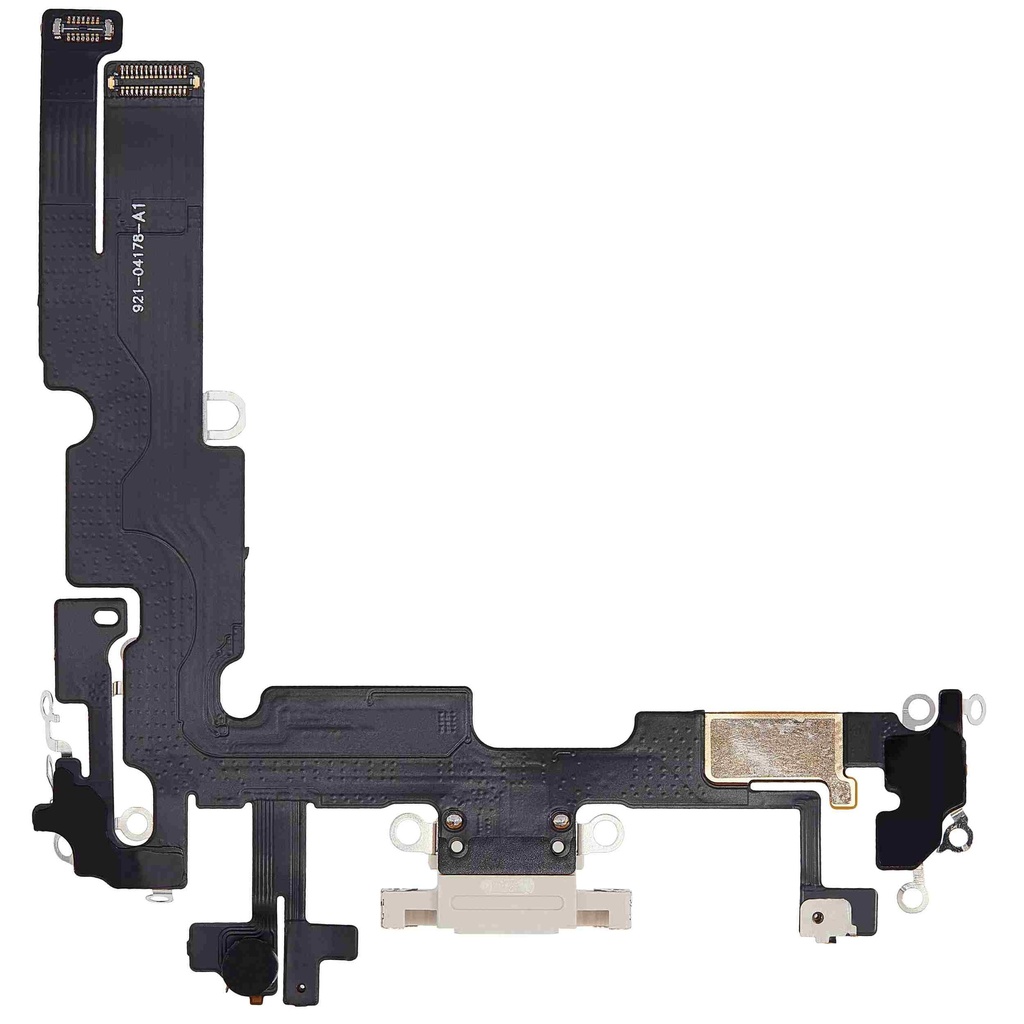 Connecteur de charge avec nappe compatible iPhone 14 Plus - Aftermarket Plus - Lumière Stellaire