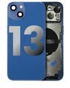 Châssis avec nappes pour iPhone 13 - Grade A - avec Logo - Version US - Bleu