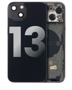 Châssis avec nappes pour iPhone 13 - Grade A - avec Logo - Version US - Noir Minuit
