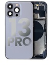 Châssis avec nappes pour iPhone 13 Pro - Grade A - avec logo - Version Internationale - Bleu Alpin
