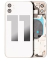 Châssis avec nappes pour iPhone 11 - Grade A -avec Logo - Blanc