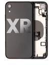 Châssis avec nappes pour iPhone XR - Grade A - avec logo - Noir