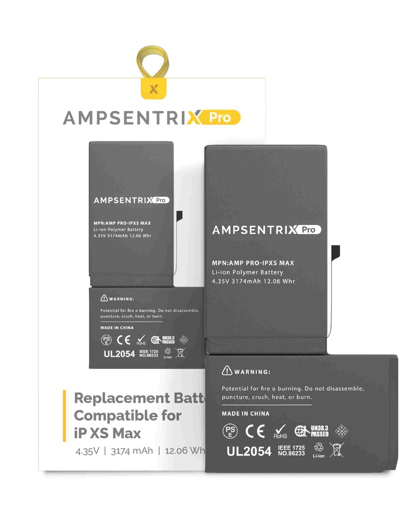 Batterie compatible iPhone XS Max - Ampsentrix Pro