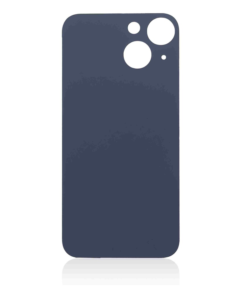 Vitre arrière avec adhésif 3M compatible iPhone 13 Mini - sans logo - Fente large pour caméra - Vert