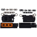 Pack de 10 Grilles anti-poussière pour haut parleur et micro compatible iPhone 15 Pro Max - Black Titanium
