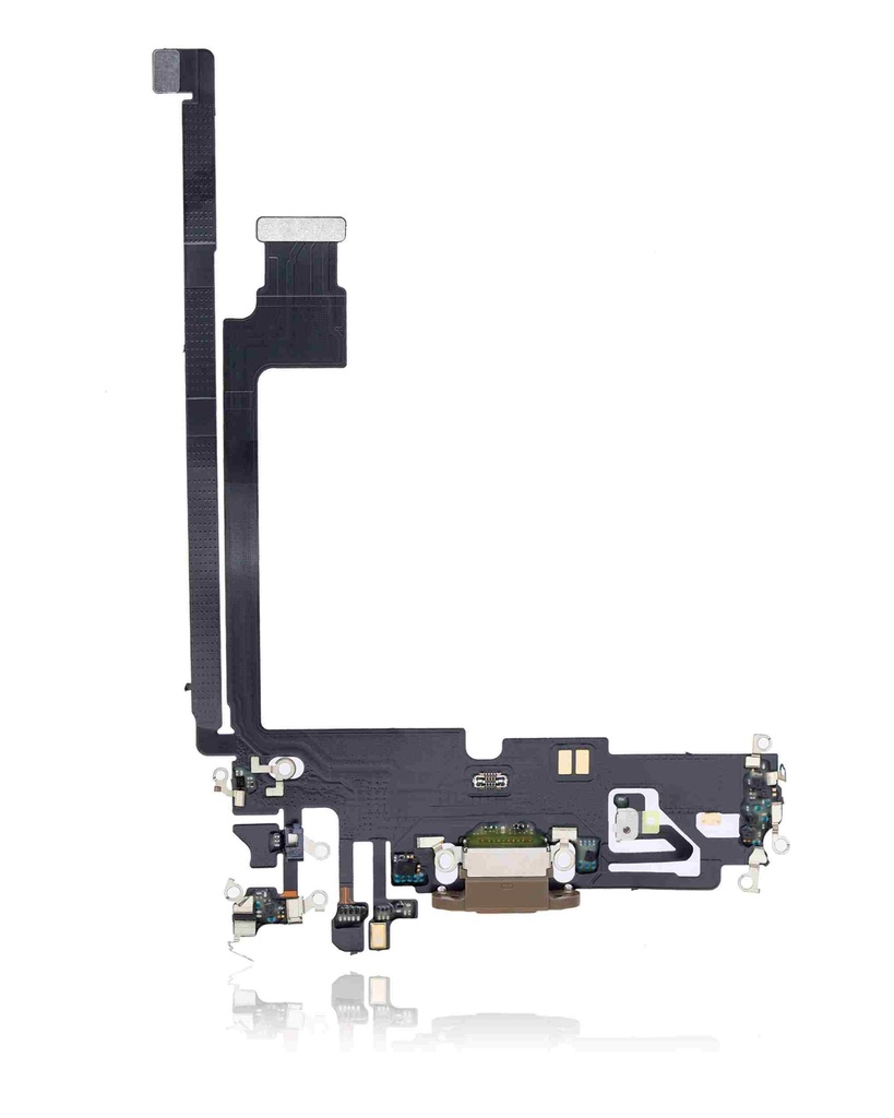 Connecteur de charge avec nappe compatible iPhone 12 Pro Max - Premium - Or