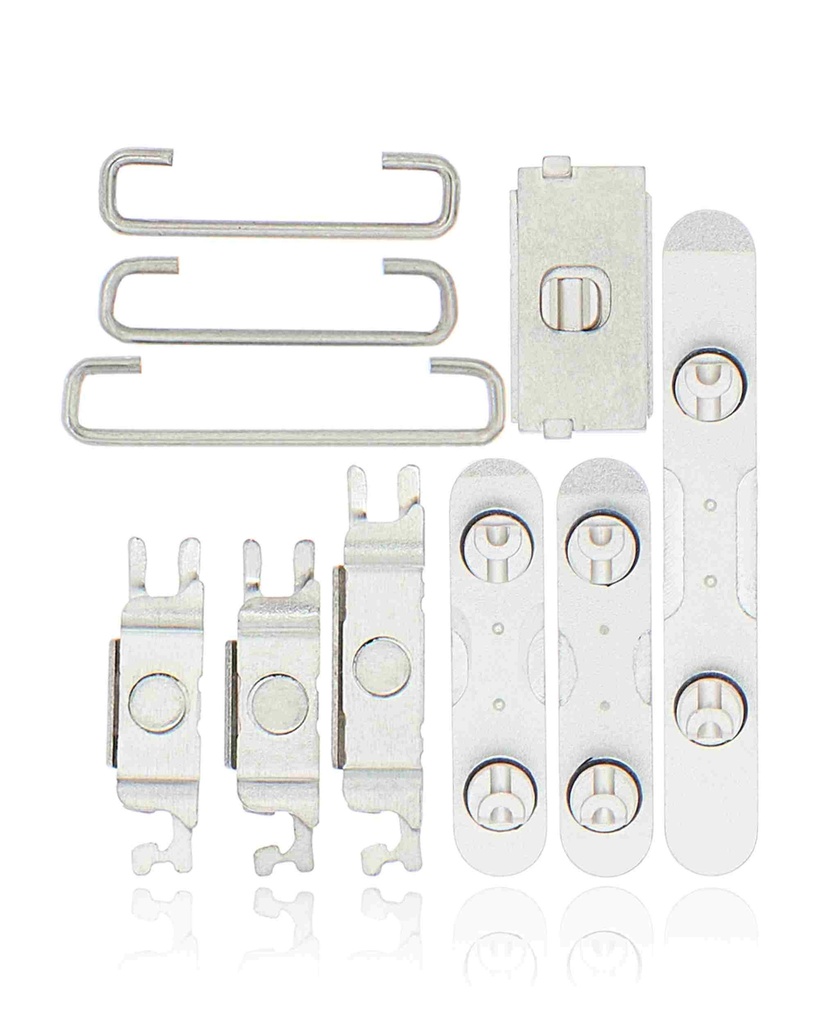 Kit boutons Power-Volume-Switch compatible iPhone 12 - Blanc