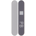Bande de bord en verre 5G compatible iPhone 13 Pro - 13 Pro Max - Argent