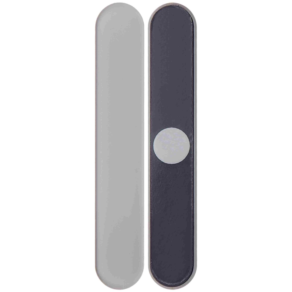 Bande de bord en verre 5G compatible iPhone 12 Pro et 12 Pro Max - Argent