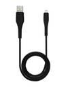 Câble MFI Lightning vers USB Type A - 2m - Ampsentrix - Alpha - Noir