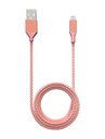 Câble USB-A vers Lightning non-MFI - 2m - Ampsentrix - Infinity - Rose