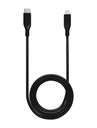 Câble USB-C vers Lightning non-MFI - 1m - Ampsentrix - Infinity - Noir