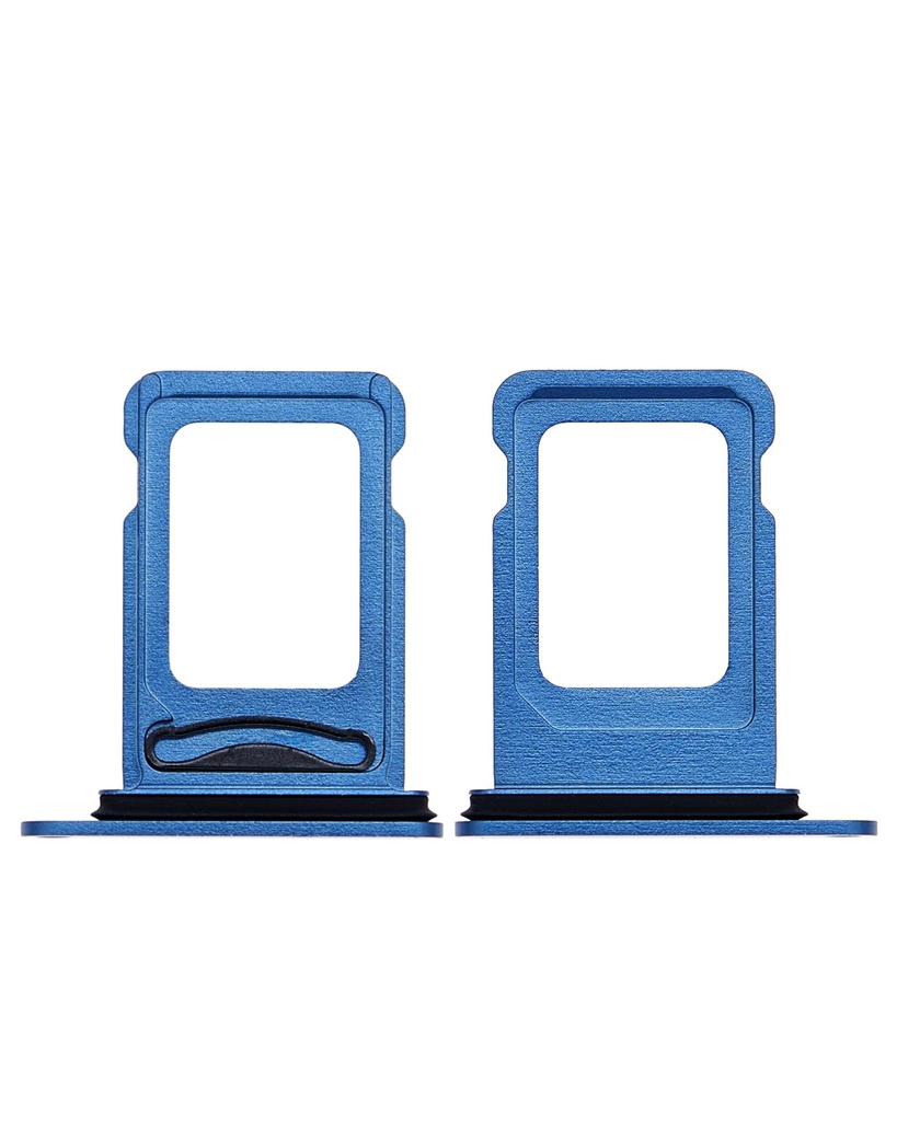 Tiroir SIM double compatible iPhone 13 - Bleu