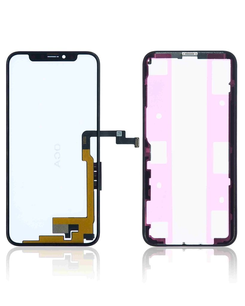 4 en 1 vitre tactile avec double OCA préinstallé et Long touch - compatible iPhone X - OCA Master