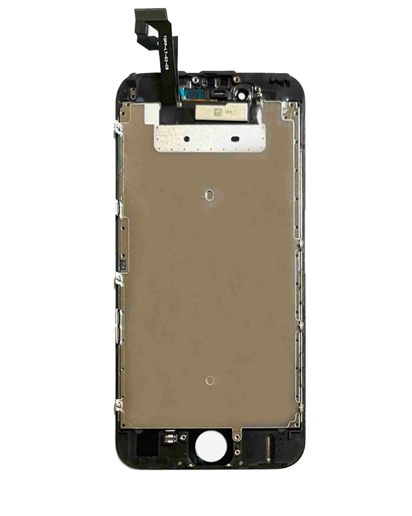 Bloc écran LCD avec plaque d'acier compatible iPhone 6S - Aftermarket - Noir