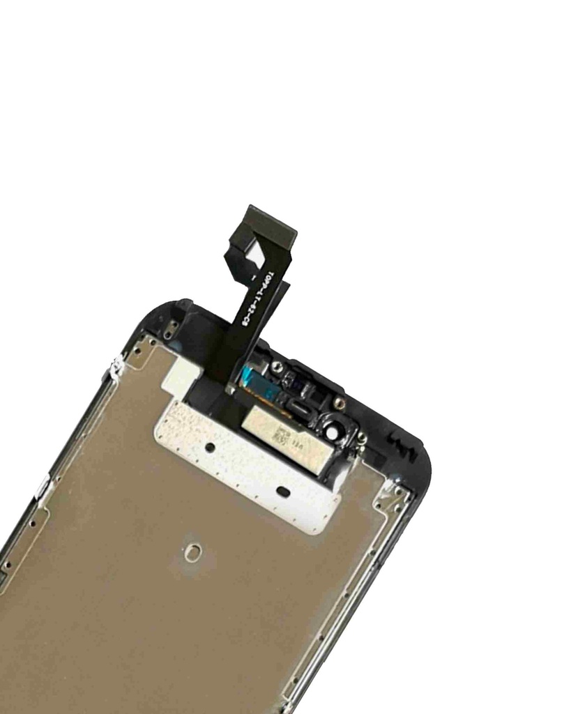 Bloc écran LCD avec plaque d'acier compatible iPhone 6S - Aftermarket - Noir