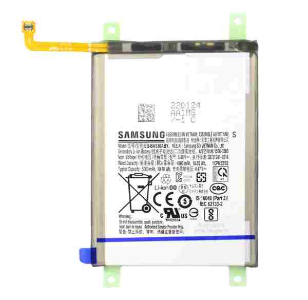 Batterie pour SAMSUNG A33 5G - A336 - SERVICE PACK - EB-BA536ABY