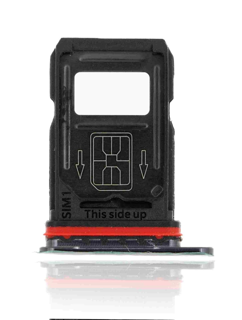 Tiroir SIM double pour OnePlus 7 Pro - SERVICE PACK - Gris miroir