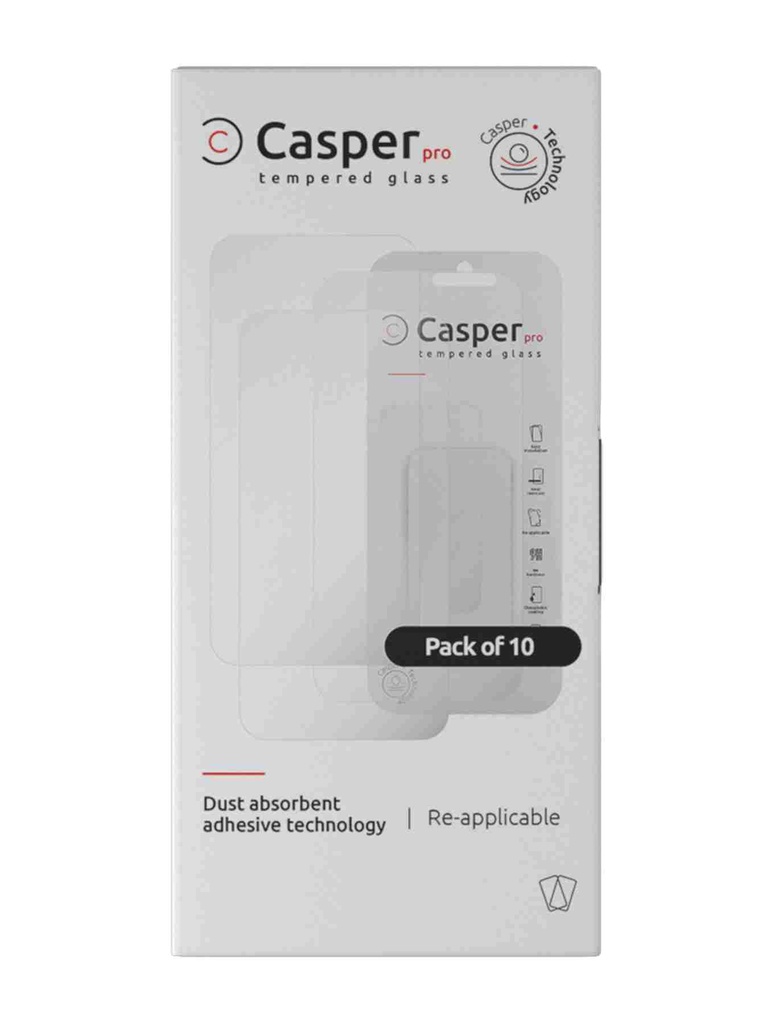 Verre trempé Clair compatible iPhone XR et 11 - Casper Pro