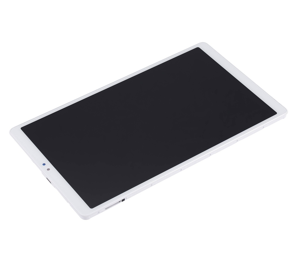 Bloc écran LCD avec châssis compatible Samsung Galaxy Tab A7 Lite 8.7" 2021 - T220 - Version WiFi - Reconditionné - Blanc